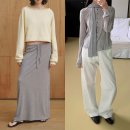 112901-다016-5 | 봄 소비리스트 | 블루종, 플리츠, 맥시 스커트, 가방, 귀걸이 그리고 자라