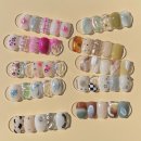 MisoNail | 부평구청 네일 :: 미소네일 :: 이달의아트 :: 디자인 맛집 :: 가을맞이 네일 :: 짧은손톱 네일