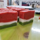 디자인 수박비누 이미지