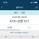 추석 기차 ktx 이미지