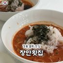 장안멸치국수 | 강릉 로컬 맛집 장안횟집 가자미 물회 미역국 웨이팅 후기