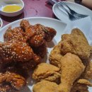 멕켄양념치킨 | 주말마다 웨이팅 있는 모란역 맛집 멕켄치킨 후라이드 양념 반반 후기