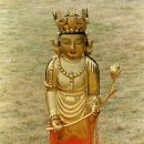 월정사 소장 불상-목조보살입상 이미지