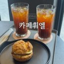 서울 신사역 카페 맛집 블루리본 선정 커피휘엘 카야버터스콘 내돈내산 솔직후기