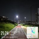 운정숲정신건강의학과 | 걷기 챌린지│운정중앙공원 야간 모습 & 오운완