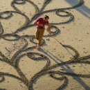 모래위에 이미지