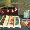 전통 손바느질 공예 이미지