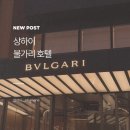 상하이 | 불가리호텔 상하이 후기 가격 조식 수영장 객실까지 솔직 리뷰