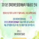 2013년 서예대전, 휘호대회, 서예대회 총정보 (상반기 일정) 2013년 서예대전 공모전 이미지