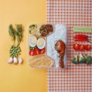 다채로운 도시락 이미지