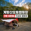 평창 계방산 오토캠핑장 후기｜노동계곡 바로 앞 1박 3만원 가성비 캠핑장