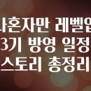 [2024년 3기] 양재 심화 | 나혼자만 레벨업 3기 방영 일정 스토리 총정리