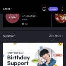 SAN BIRTHDAY SUPPORT ON UNIVERSE APP 이미지