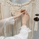 마크라메 소품 제작 이미지