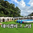 힐링장 | 데이캠파크 고양점 후기 | 따뜻한 수영장까지 갖춘 도심 속 캠핑 힐링장