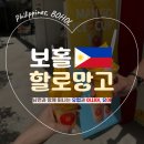 보홀여행 맛집 할로망고 메뉴 가격 테이크아웃 후기 (보홀트래블 할인)