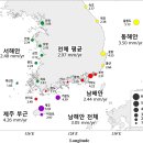 지난 30년간 우리나라 평균 해수면, 매년 2.97mm씩 높아졌다 이미지