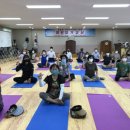 힐링 요가 교실 이미지