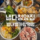 [냅다청양집 별내가람역점] 환상의 콜라보/ 매운거땡길때 냉삼+불오징어 최강의 술안주 조합