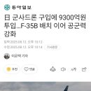 日 군사드론 구입에 9300억원 투입...F-35B 배치 이어 공군력 강화 이미지
