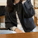 [H&amp;M/에이치엔엠] 봄코디 레더 자켓 추천템, 흐앰므 코티드 재킷 후기