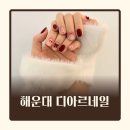 대하프라자(2)좌4동 | 해운대네일 장산역 디아르네일 보자마자 반한 버건디 앙고라 이달의아트