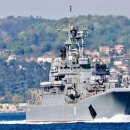 우크라이나는 크림반도에서 러시아 해군 함정을 파괴했다고 밝혔다 이미지