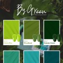바이그린(by.green) | 바이뮤즈 바이그린 2종 BT.19 PERSIAN GREEN | BT.16 WOODLAND 발림 제형 투명 여름시럽 젤네일