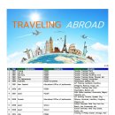 My Traveling Abroad(as of October 3, 2026) 이미지