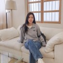 맨투맨 | 고윤정 하프집업 후기! 마리떼 프랑소와 저버 여자 맨투맨 가을 코디 추천