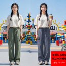 2026년 CF 1144 면 와이드 스트링 카고 여자바지 / Free,XL / 60장 / 아소트 이미지