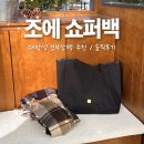 대학생 보부상백 추천 | 여자 데일리 백 14인치 노트북도 들어가는 abbr 아브르 조에 쇼퍼백 솔직 후기
