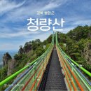 청량산 등산코스 하늘다리 장인봉 최단코스 후기