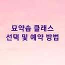 묘약 고양이미용실 | [공지] [원데이클래스, 취미반] 묘약솝 클래스 선택 및 예약 방법