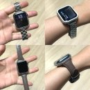 (주)메탈링크 | 애플워치SE3 가죽 메탈 스트랩 케이스 지그재그 내돈내산 구매 추천 후기