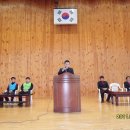 (주)거영 창립12주년 기념행사 축사 모습 이미지