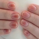 세븐보건소점 | 강남구청네일, 네일하우스 이달의아트 가을네일 시럽치크네일 후기