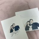 기념일편지지 주문제작 ㅣ 유유자적 작업실 ㅣ 일러스트카드와 캘리그라피엽서 제작