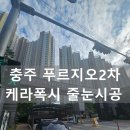 베룸 | 충주 푸르지오2차 화장실 케라폭시줄눈,세탁실,현관 줄눈시공