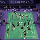사진으로 보는 파리 올림픽의 경기장, 코트, 매트, 트랙 위에 선수들 이미지