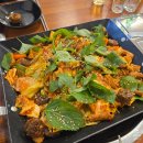 순대곱창볶음