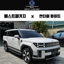 부산 싼타페 신차패키지 테라룩스 ir 썬팅 후기