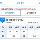 cu방촌점 | 컴활 1급 필기 1트 합격 후기⭐️