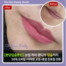 입술플러스7 | 분당 입술문신 | 50대 얇은 입술 오버립·비대칭 교정·어두운 입술 톤업 한번에 — 누디핑크 전후 후기