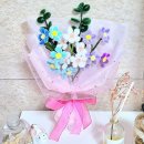 모루 꽃다발 이미지