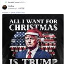 트럼프 대통령 [크리스마스에 원하는 것은 트럼프가 대통령이 되는 것 뿐이다.] ! 이미지