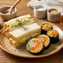 샌드위치와김밥 | 에그 샌드위치와 참치김밥 후기