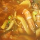버섯칼국수&새우