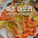 속초 맛집 대포리 대게 해산물 코스 대포항 횟집 추천