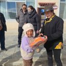 티벳 자유여행 티베트 초등학교 입학식 어린이들과 천사 이미지